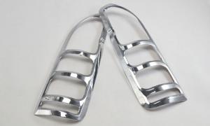 Rear Tail Chrome Light Covers For Toyota Hiace Commuter Van 2005 - 2013