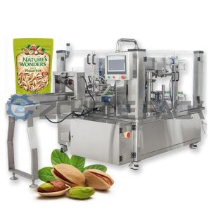 China Pistachio Packaging Machine Solid Granular Premade Pouch Stand-up Pouch on sale