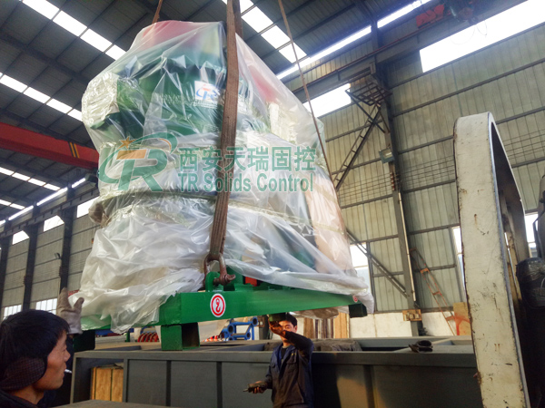 China vacuum degasser manufacturer 870r/min Impeller Speed Vacuum Degasser for HDD Drilling Mud Circulation System