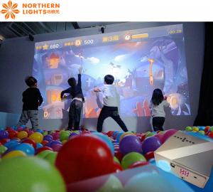 China Integrated Interactive Games Projector Smashing Balls Beam Interactive Game on sale