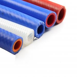 China Flexible Braided Vacuum Silicone Heater Hose 6mm 8mm 10mm on sale