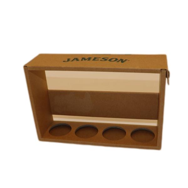 Sunglasses Kraft Paper Sustainable Gift Box Packaging 5.5X5X4CM Size ROHS Certificate