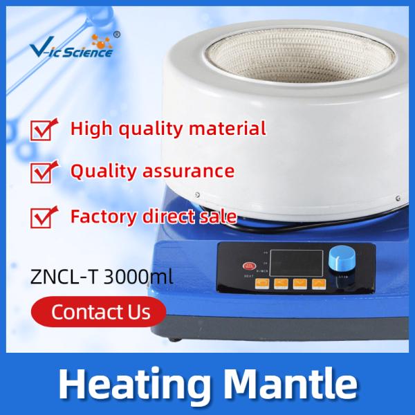 3000mL Laboratory Heating Mantle Heated Magnetic Stirrer 730W OEM Service
