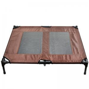 Buy cheap 24in Cooling Elevated Canopy Dog Bed SGS Travel Dog Bed Camping product