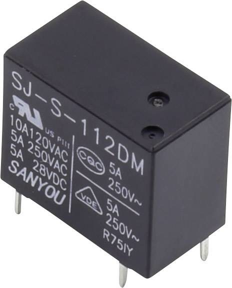 SANYOU Electronic Components SJ-S-105DM SJ-S-112DM SJ-S-124DM 4pins Normally Open Rrelay