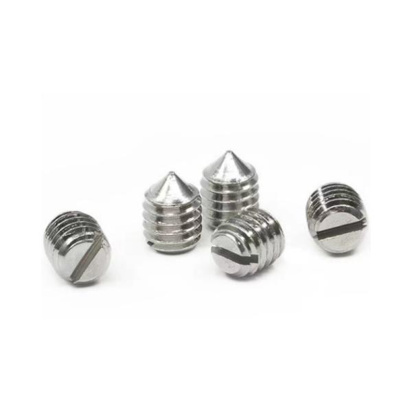 One Word 304 Slotted Tip Machine Meter Headless Screw Jacking Screw