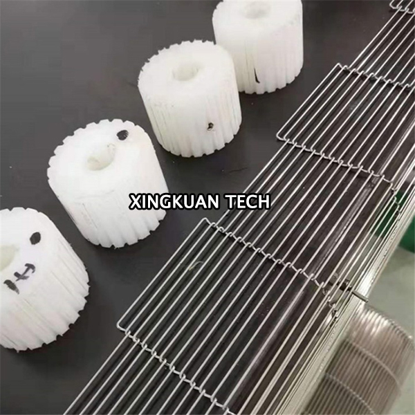 Flat Flex Conveyor Belt Wire Mesh Stainless Steel 201 304 316 For Conveyor Machine