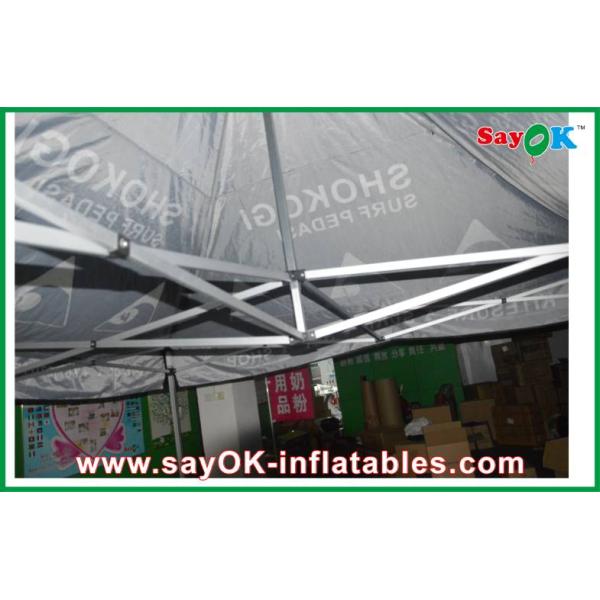 Yard Canopy Tent Black Outdoor Folding Tent , Giant Waterproof Tent With Aluminum Frame
