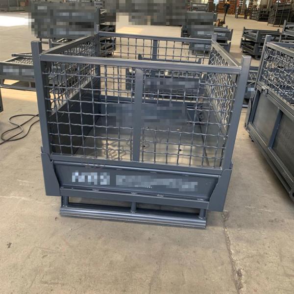 1200mm Stillage Pallet Cage Optional Wheels For Increased Flexibility