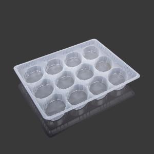 China Multi Compartment 26*22*3cm Plastic Pastry Packaging on sale