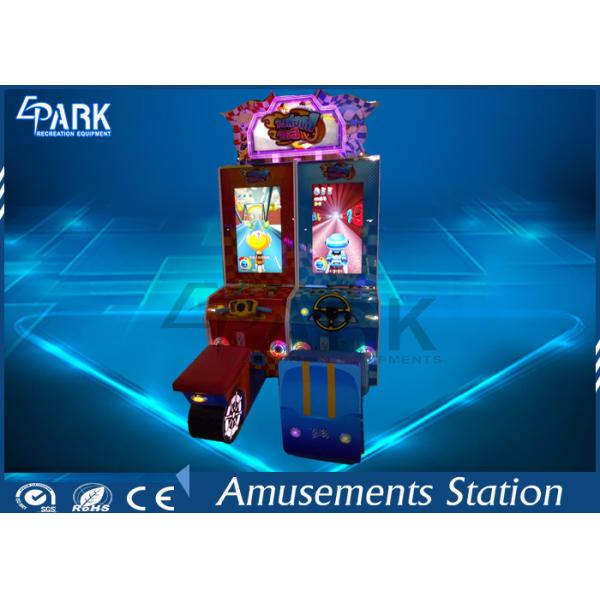 Buy cheap Attractive Cartoon Design Racing Game Machine With Metal firm structure product