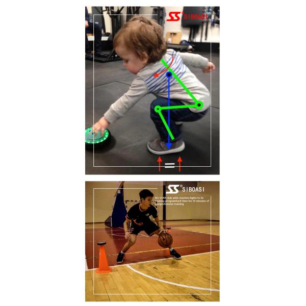 SIBOASI Agility Training Lights , ROHS Approved Training Reaction Lights