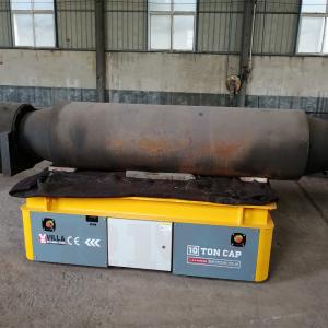 Buy cheap 10 Ton Battery Operated Cart Trackless Motorized Transfer Trolley product