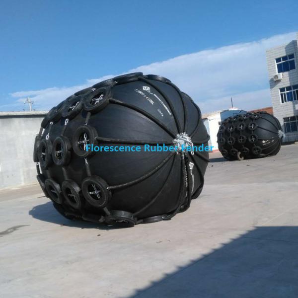 Marine Ship Dock Pneumatic Rubber Fenders With Chain And Tyres