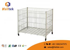 China Custom Capacity Stackable Wire Baskets Stacking Wire Baskets For Storage on sale