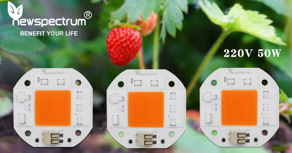 380nm-840nm Solderless Cob Chip On Board Full Spectrum Without Driver