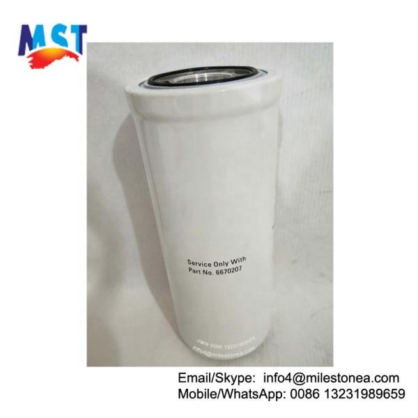 Hydraulic Oil Filter 6670207 Diesel Engine Mechanical Filter