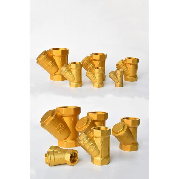 Water Meter Front Y Brass Filter Heat Pump Air Conditioning Filter HVAC Heating