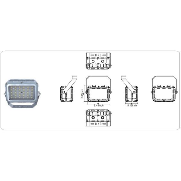 2700k-7000k Ex Proof Led Lights IP66 Copper Free Aluminum