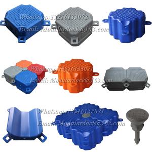 China Customized Plastic Mould HDPE Floating Dock Pontoon Blow Molding on sale