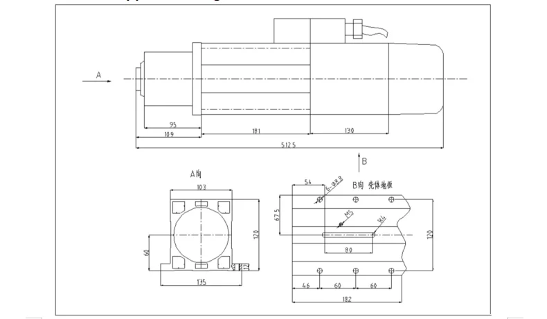 US Stock 4.5KW CNC ATC Automatic Tool Change Spindle Motor BT30 Air Cooled 220V Or 380V