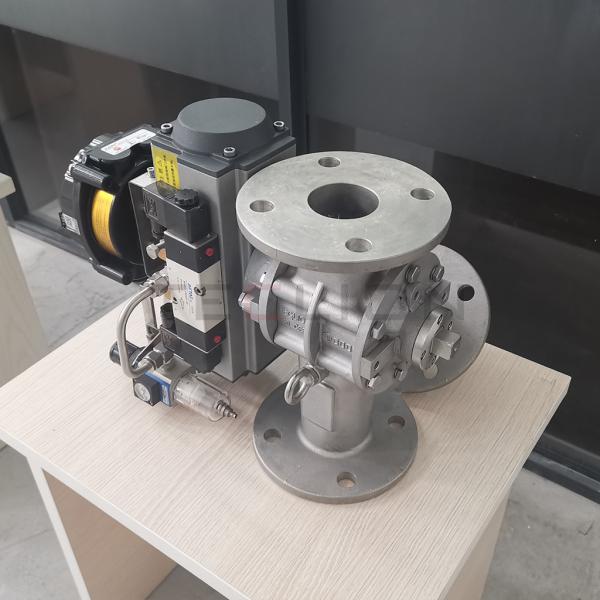 OBM DK Flap Pneumatic Diverter Valve For Material Handling System