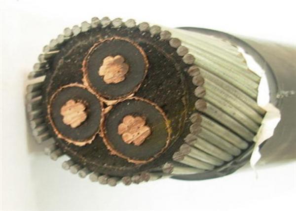 Quality Cu XLPE Insulated Copper Wire Armoured Cable  2.5 Mm 3 Core Medium Voltage for sale