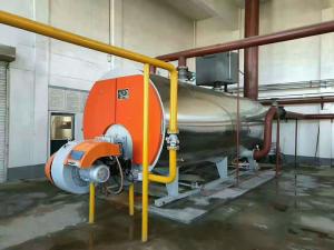 China 0.35-14MW Atmospheric Industrial Hot Water Boiler Q235B Industrial Gas Water Boiler on sale