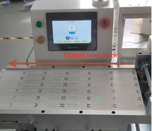 High Efficiency Multi Blade PCB Cutting Machine with Blade Distance Adjustable for PCB Assembly