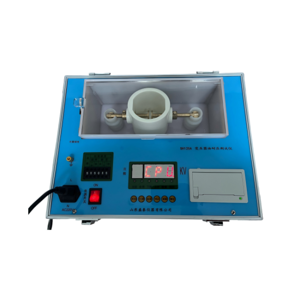 Single Cup Insulating Oil Withstand Voltage Tester Test 0 - 80KV Error ± 5% GB/T 507