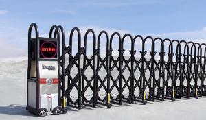 Buy cheap Industial Grade Trackless Automatic Folding Gate With Aerodynamic Design product