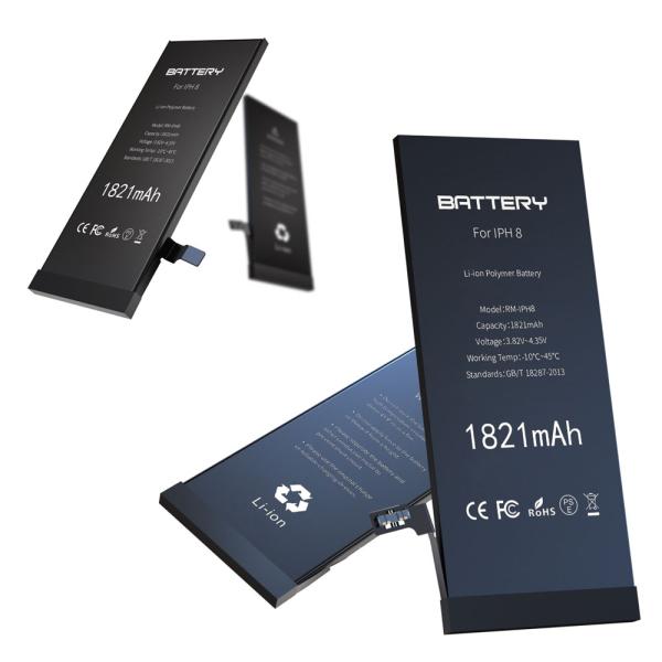 Li-ion Rechargeable Iphone 8 Battery Replacement Full Capacity 1821mAh