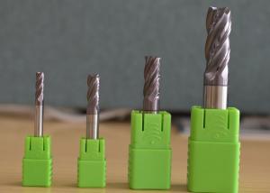 China 100mm HRC58 Solid Carbide End Mill For Stainless Steel on sale