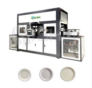 Buy cheap Automatic Pulp Molded Tableware Machine / Pulp Moulding Machine Manufacturers product