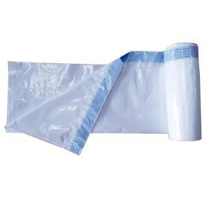 Leakproof Recyclable Reusable Bags Poly Drawstring Trash Bags