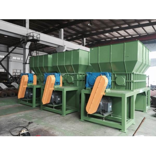 15ton/h Garbage Films Double Shaft Shredder Machine