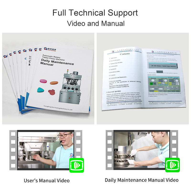 Automatic Tablet Compression Machine Pharmaceutical Herbal Tablet Making Machine