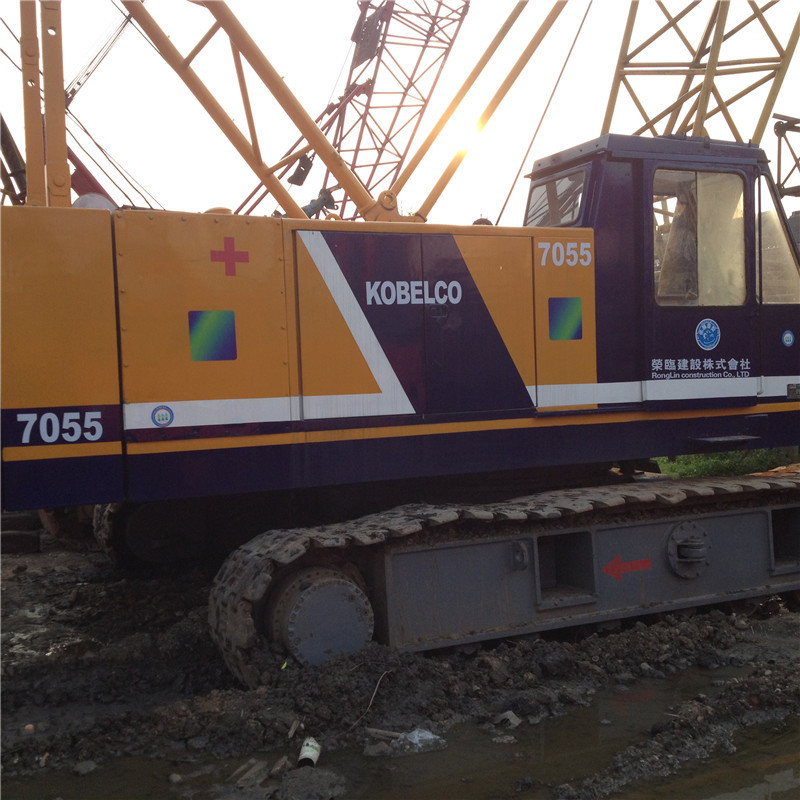 Buy cheap kobelco 55ton used crawler crane, product