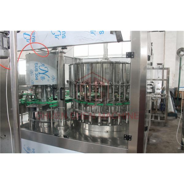 Fruit Juice Glass Bottle Filling Machine With PLC Control Precision Filling Level