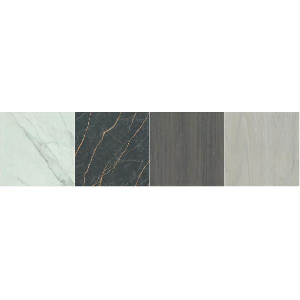 Durable OEM Melamine Kitchen Cabinet Wood Grain Modular Kitchen Sink Cabinet