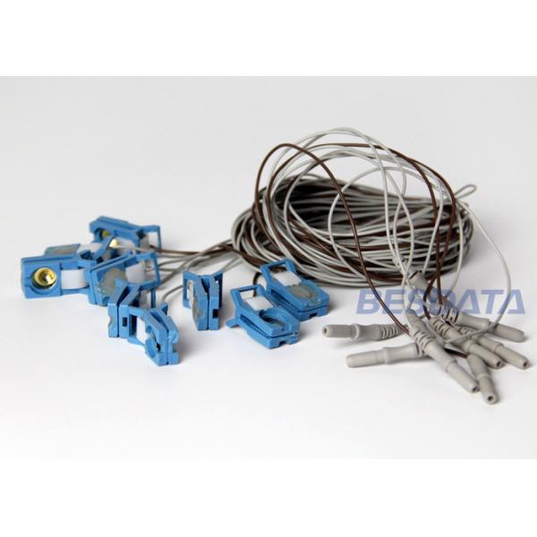 Ear Clip Medical EEG Electrodes / Ear Clip Sensor Precise Measurement