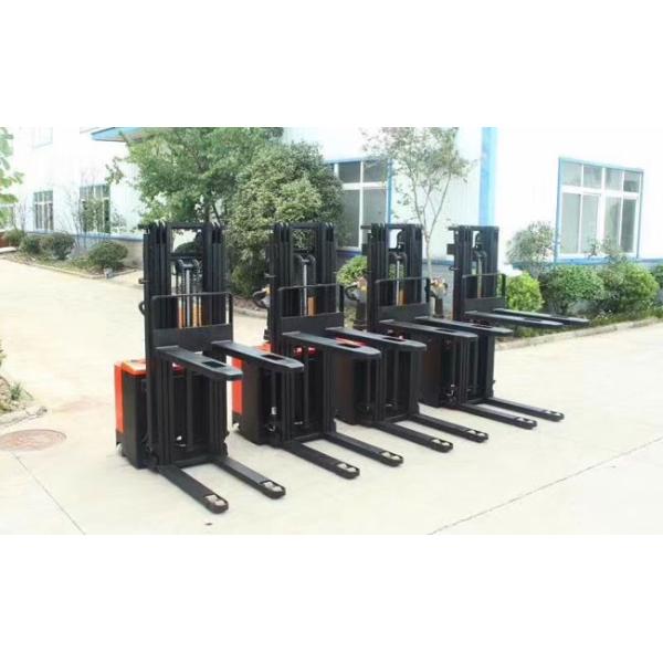DC Drive Power Electric Pallet Jack Stacker For Narrow Site