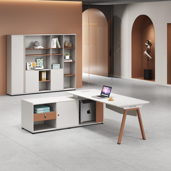 Modern Commercial Office Furniture Computer Work Table Executive Office Desk Manager Boss Desk