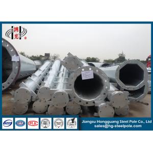 Buy cheap ISO9001 220KV Dodecagonal Electrical Power Pole for Transmission Line product