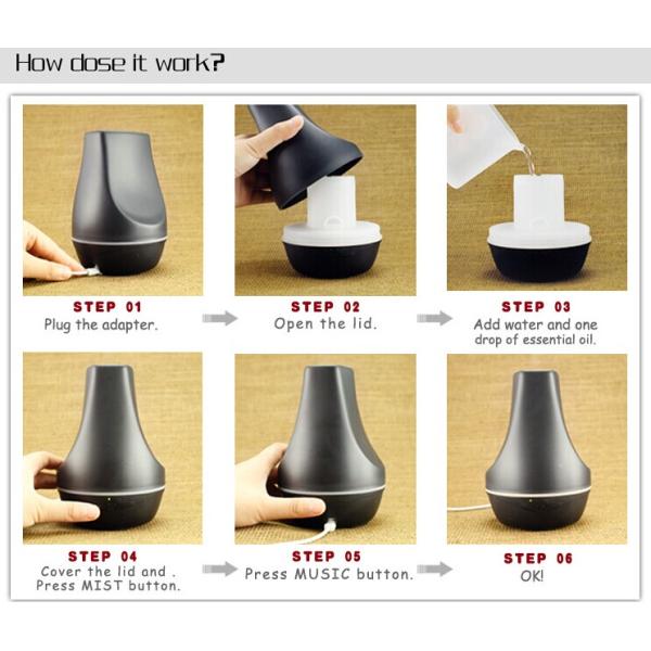Mini 100ml Electronic Aroma Diffuser With Natural Sound