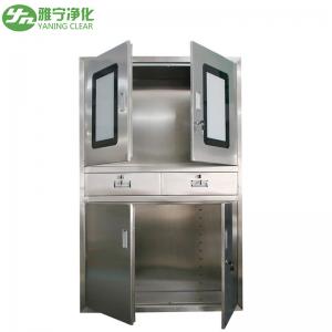 Buy cheap Clinic Furniture Stainless Steel Medical Instrument Case Medicine Drug Cabinet product