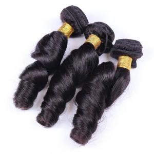 Peruvian Bouncy Fummi Curly 100% Human Hair Remy Hair Extensions