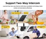 6MP Battery Security Camera Dual Lens APP Control IP65 Waterproof
