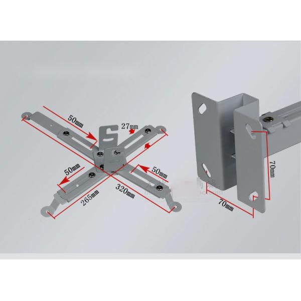 Factory Sale White 4365 Durable Ceiling Mount For HD LED LCD Projector Bracket Roof