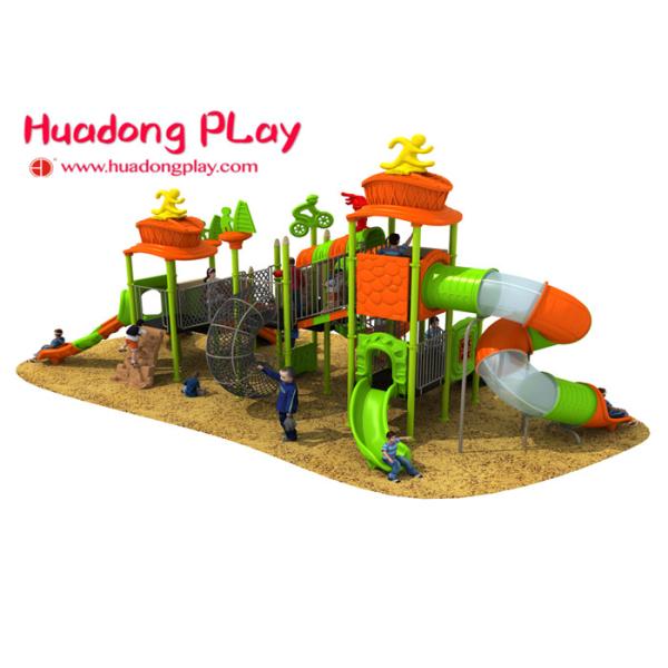 Large Entertainment Park Children Outdoor Playground Slides For 3-12 Years Old